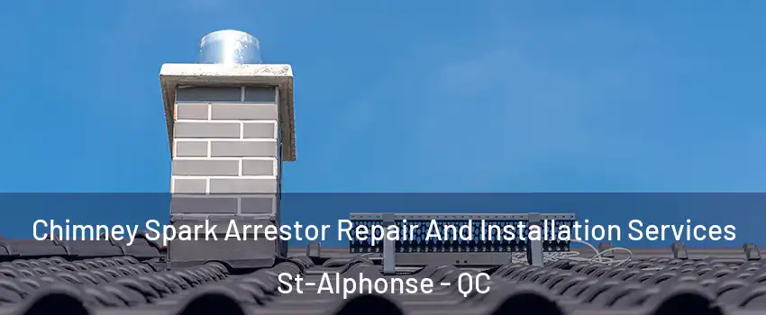  Chimney Spark Arrestor Repair And Installation Services St-Alphonse - QC