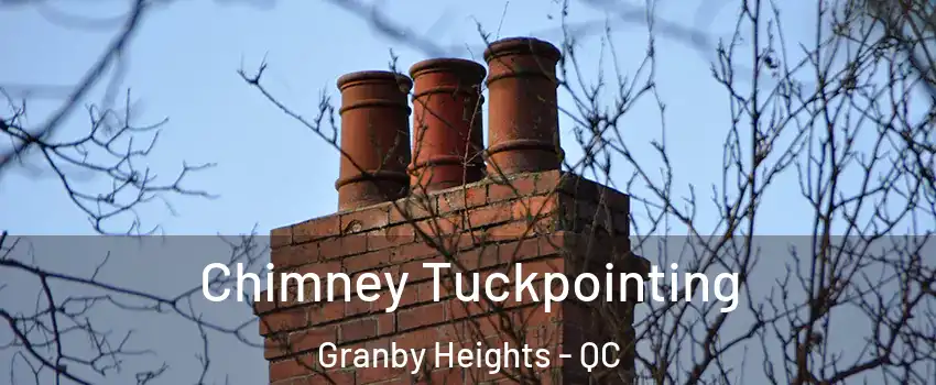  Chimney Tuckpointing Granby Heights - QC