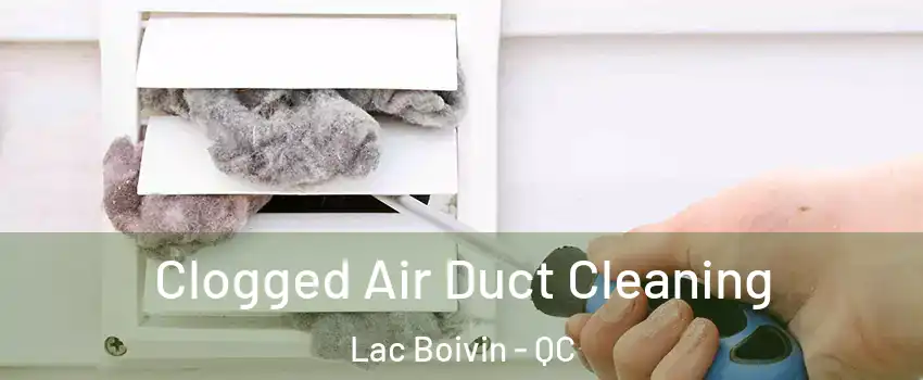  Clogged Air Duct Cleaning Lac Boivin - QC