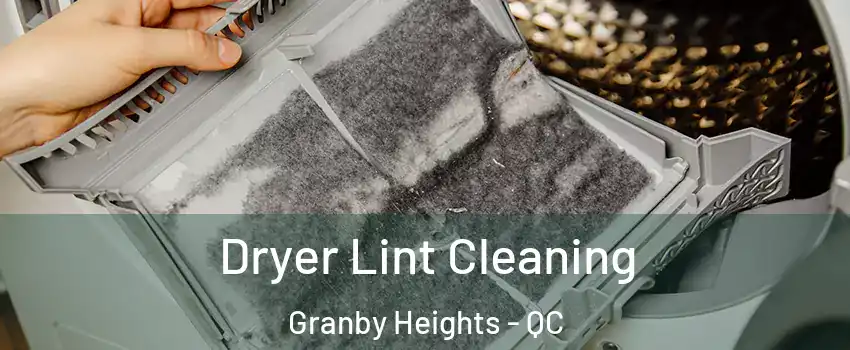  Dryer Lint Cleaning Granby Heights - QC