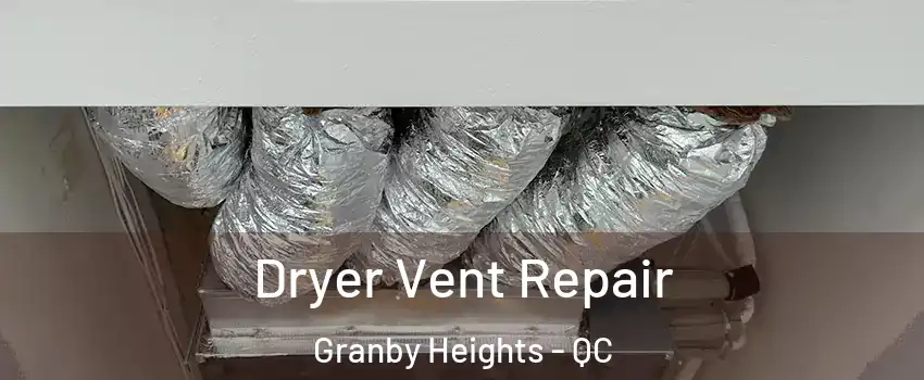  Dryer Vent Repair Granby Heights - QC