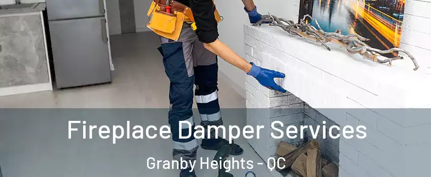 Fireplace Damper Services Granby Heights - QC