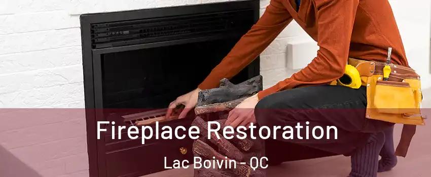  Fireplace Restoration Lac Boivin - QC