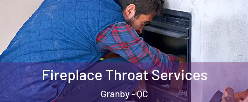 Fireplace Throat Services Granby - QC