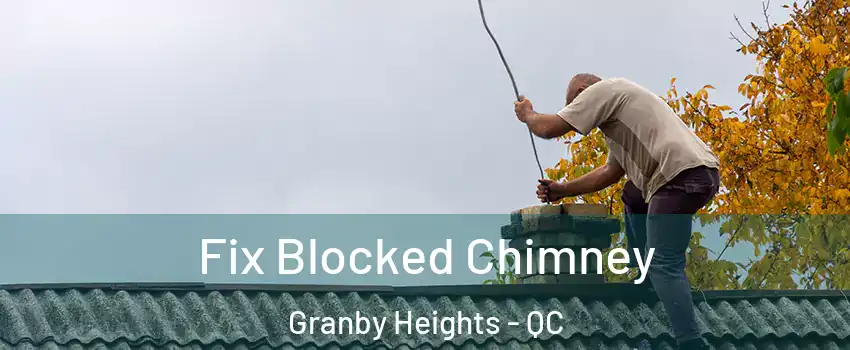  Fix Blocked Chimney Granby Heights - QC