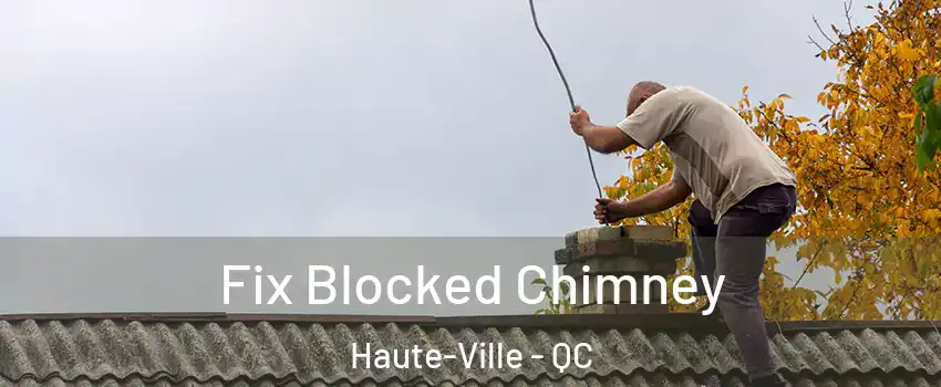  Fix Blocked Chimney Haute-Ville - QC
