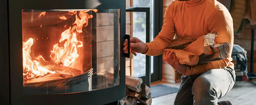Residential Fireplace Ceramic Glass Installation in La Providence, QC