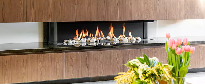 Outdoor Modern Fireplace Renovation Services in Pierre-Laporte, QC