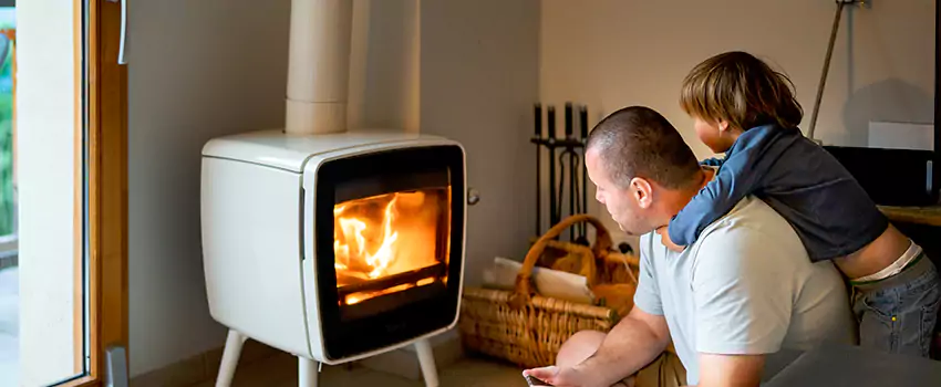 Morso Cast Iron Fireplace Insert Installation in La Providence, QC