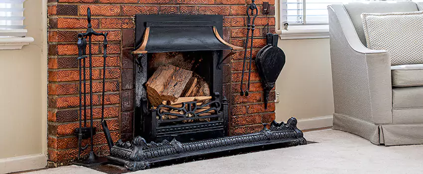 Vintage-style Fireplace Redesign in La Providence, Quebec