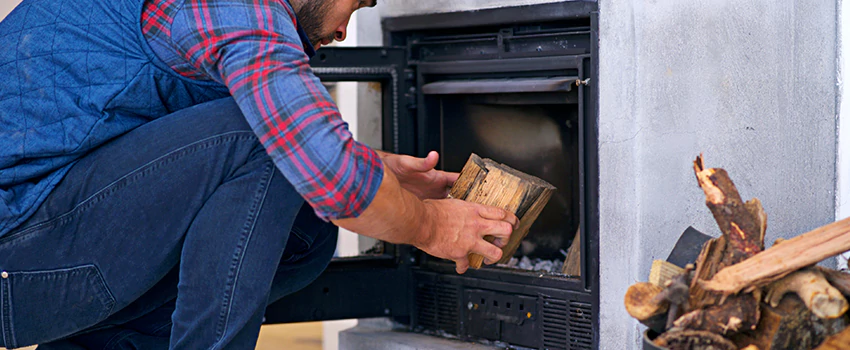 Old Broken Fireplace Repair And Replacement in La Providence, QC