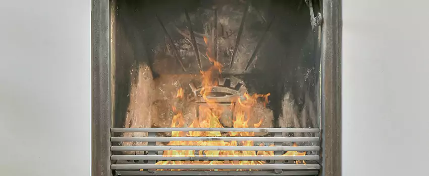 Travis Industries Linear Gas Fireplace Installation in La Providence, Quebec