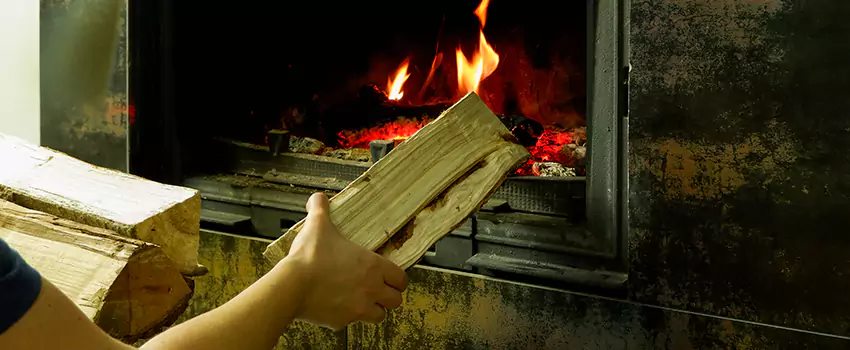 Wood Stove Heat Resistant Wall Repair in La Providence, Quebec