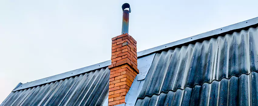 Aluminium Chimney Flashing Repair in La Providence, QC