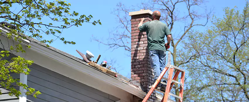 Chimney Crown Repair in La Providence, Quebec