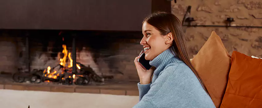 Dimplex Built-In Electric Fireplace Installation in La Providence, QC