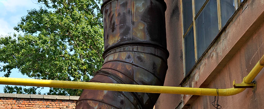 Lightning Protection Installation System for Industrial Chimneys in Pierre-Laporte, Quebec