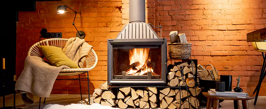 Pellet Stove Chimney Pipe Brackets Installation in La Providence, QC