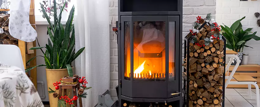 Thelin Hearth Products Direct Vent Gas Stove Fireplace Inspection in La Providence, QC