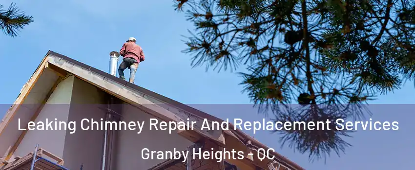  Leaking Chimney Repair And Replacement Services Granby Heights - QC
