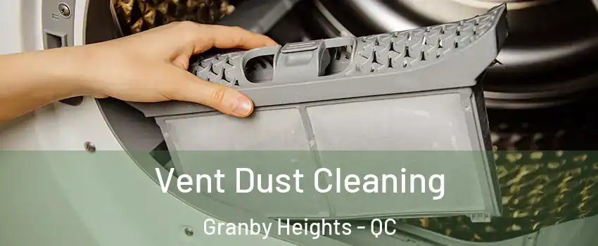  Vent Dust Cleaning Granby Heights - QC
